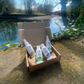 Pits & Bits Travel Wash Kit - in de natuur uitgestald