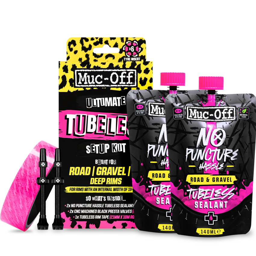MUC-OFF ultimate tubeless setup kit road/gravel 44mm

