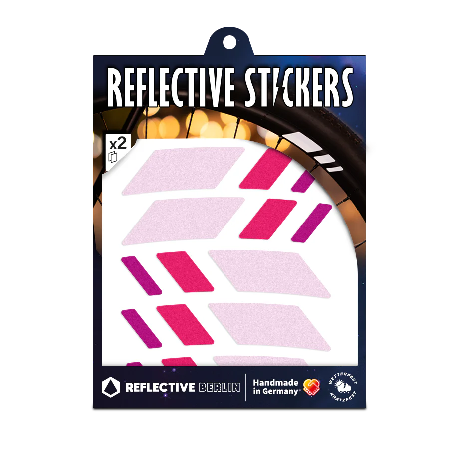REFLECTIVE BERLIN velgstickers - reflecterende wielstickers