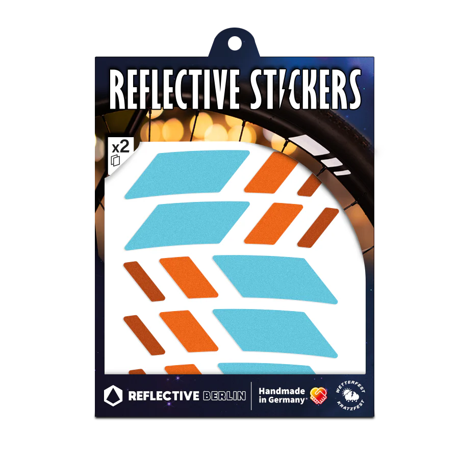 REFLECTIVE BERLIN velgstickers - reflecterende wielstickers