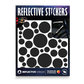 Reflective Berlin reflecterende stickers medium - cherokee zwart