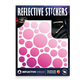 Reflective Berlin reflecterende stickers medium - cherokee roze