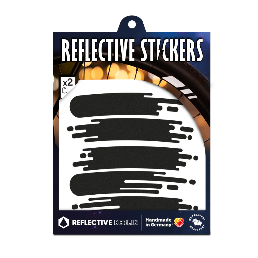 REFLECTIVE BERLIN velgstickers - reflecterende wielstickers