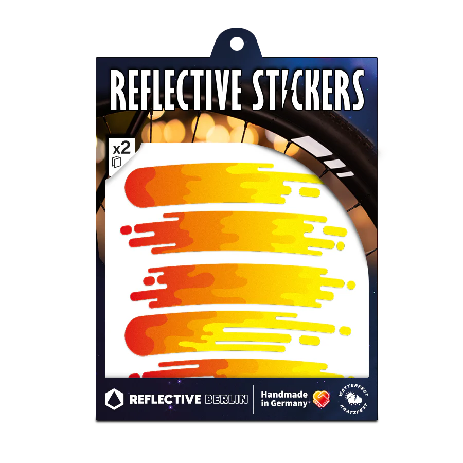 REFLECTIVE BERLIN velgstickers - reflecterende wielstickers