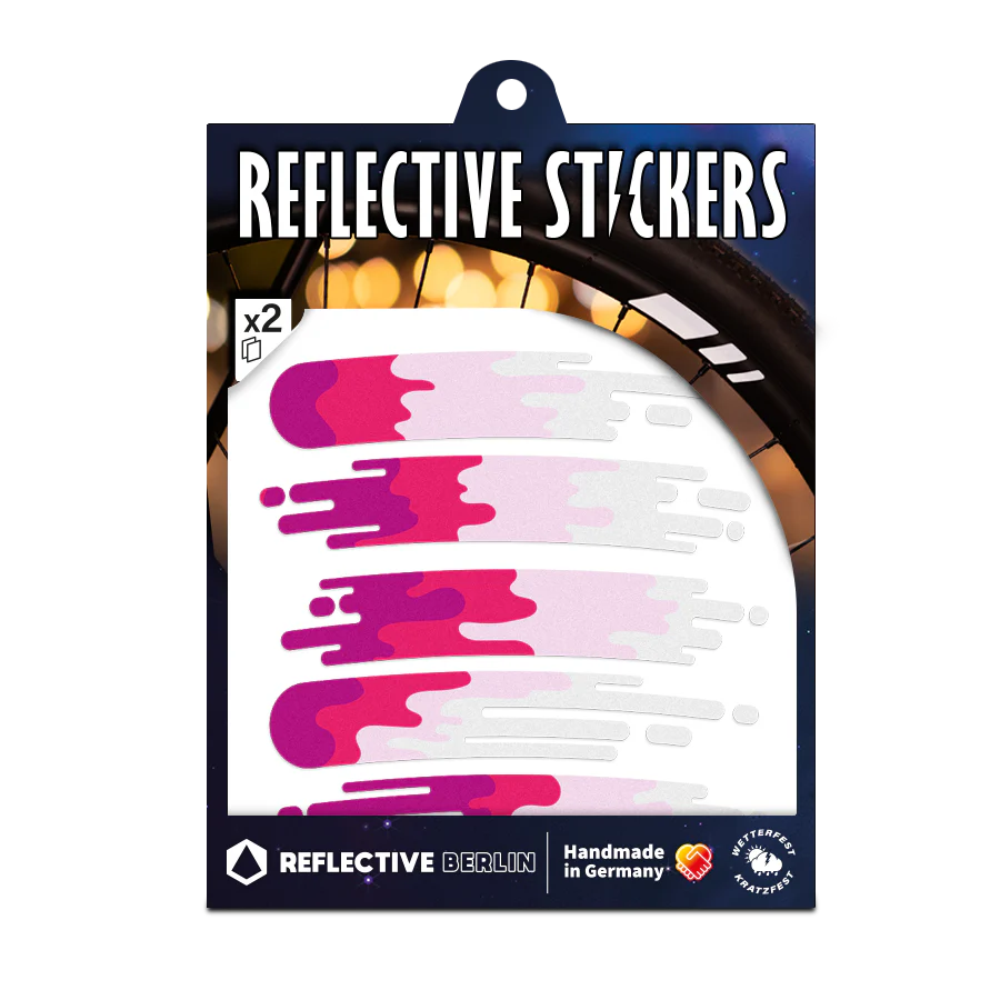 REFLECTIVE BERLIN velgstickers - reflecterende wielstickers