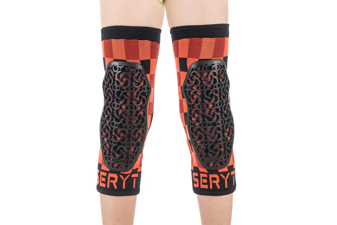 SERYT YOUTH Flow Kniebeschermers - checker red
