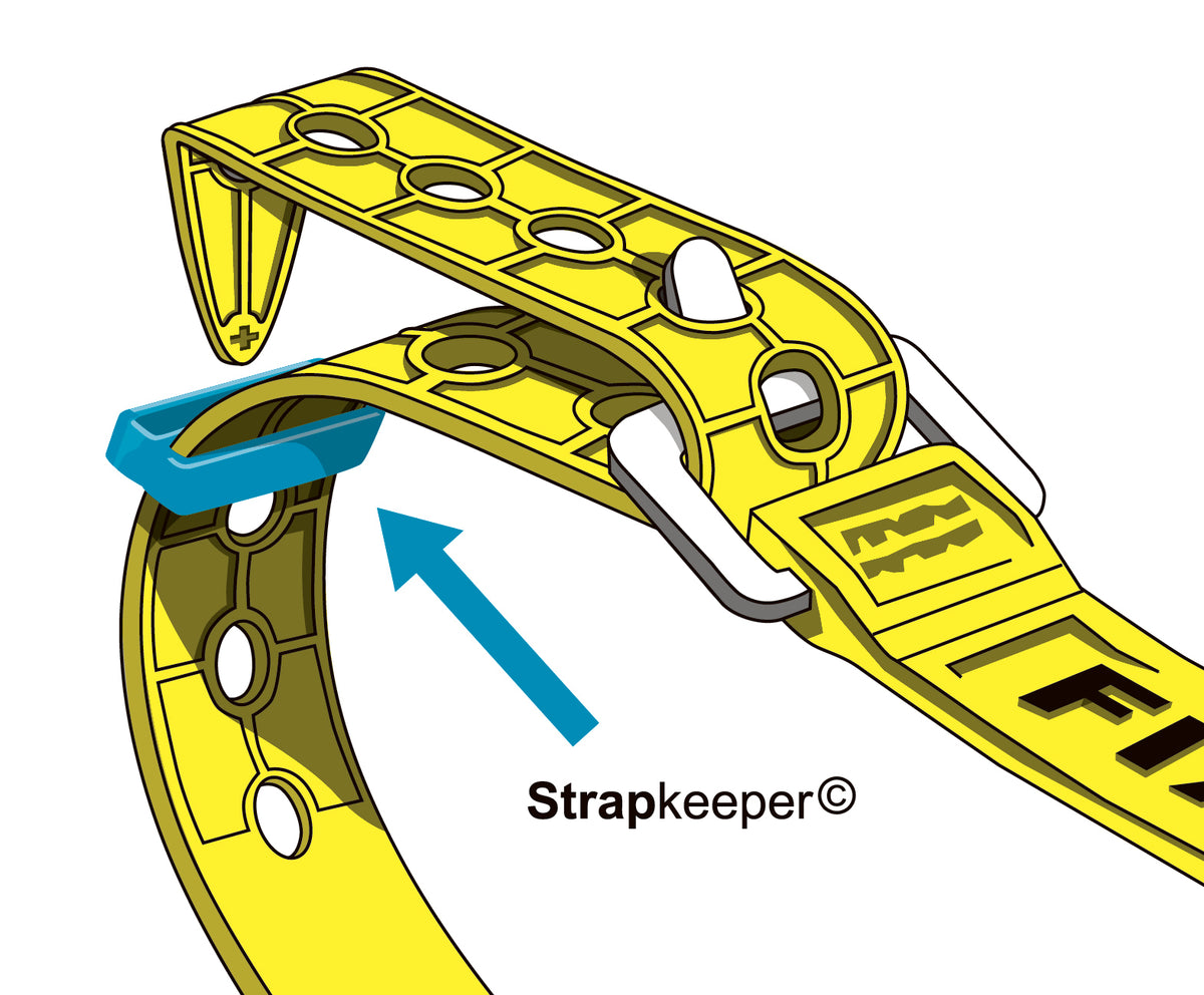 FIXPLUS strapkeepers set van 4 in verschillende kleuren - DETAIL