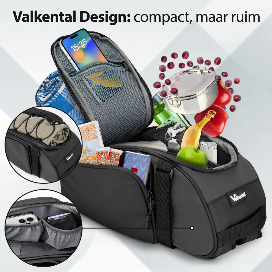 VALKENTAL TRUNKBAG inhoud