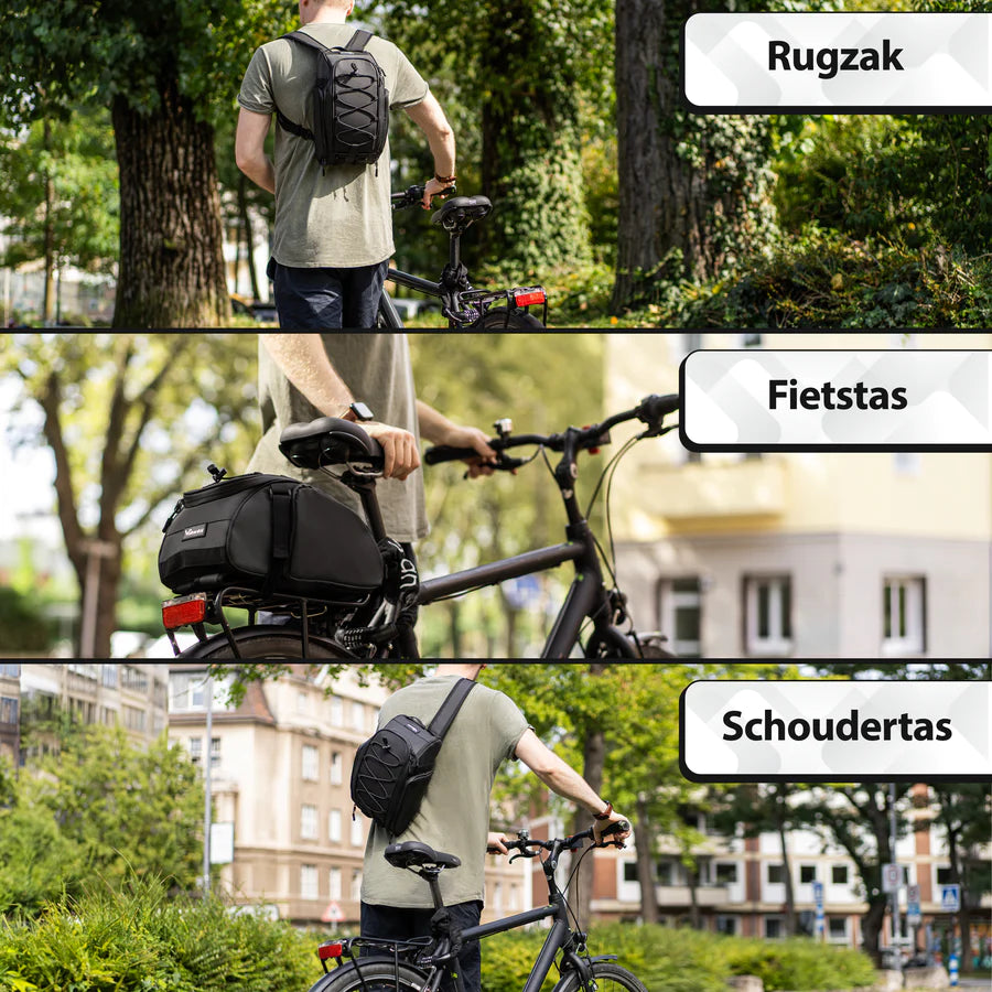 VALKENTAL TRUNKBAG diverse draag systemen