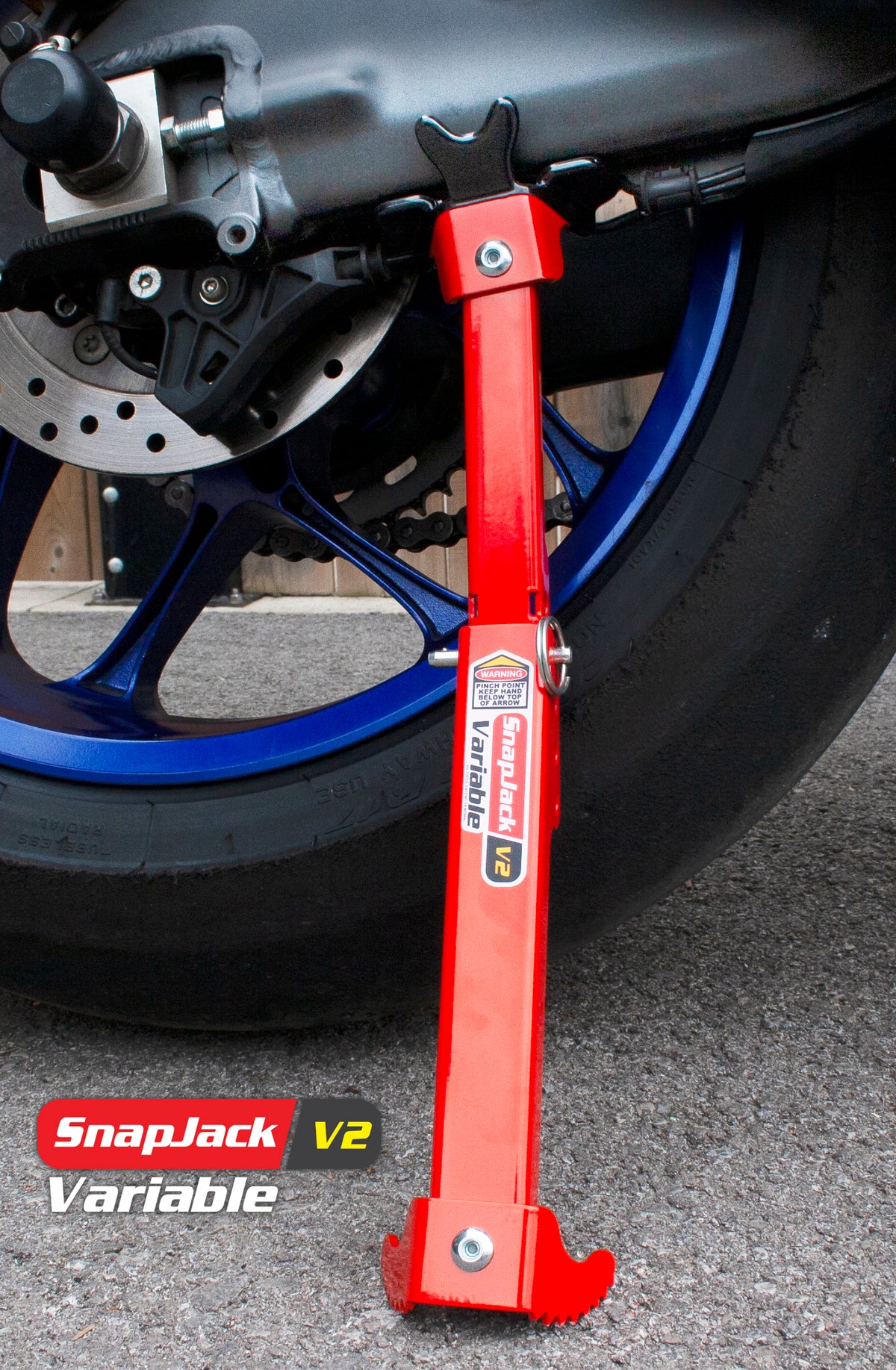 TIROX snapjack V2 - mobiele paddockstand vervanger