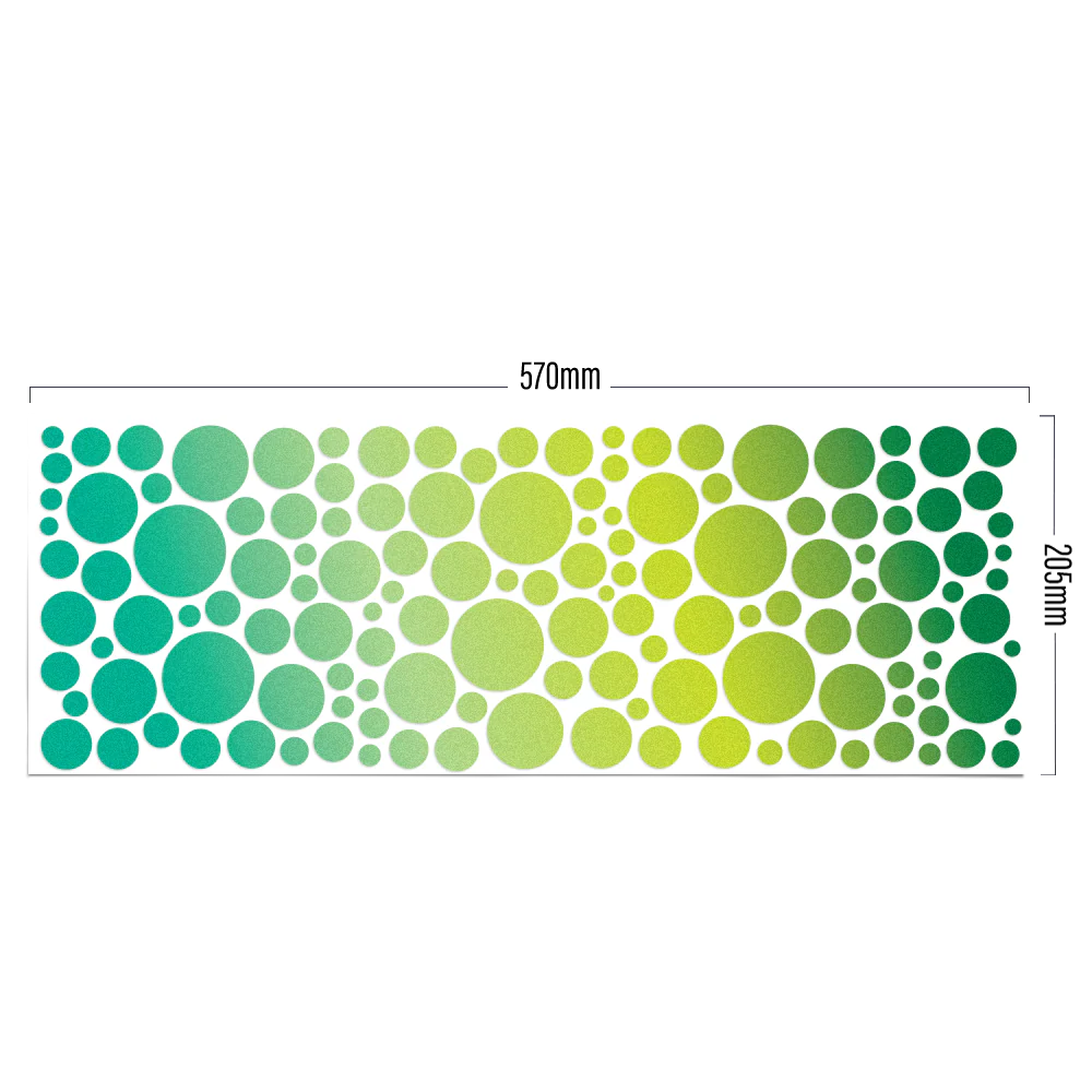REFLECTIVE BERLIN stickers XL - grote reflecterende stickers