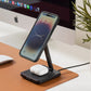 Quad Lock MAG Dual Desktop Wireless Charger - telefoon en airpods tegelijk opladen