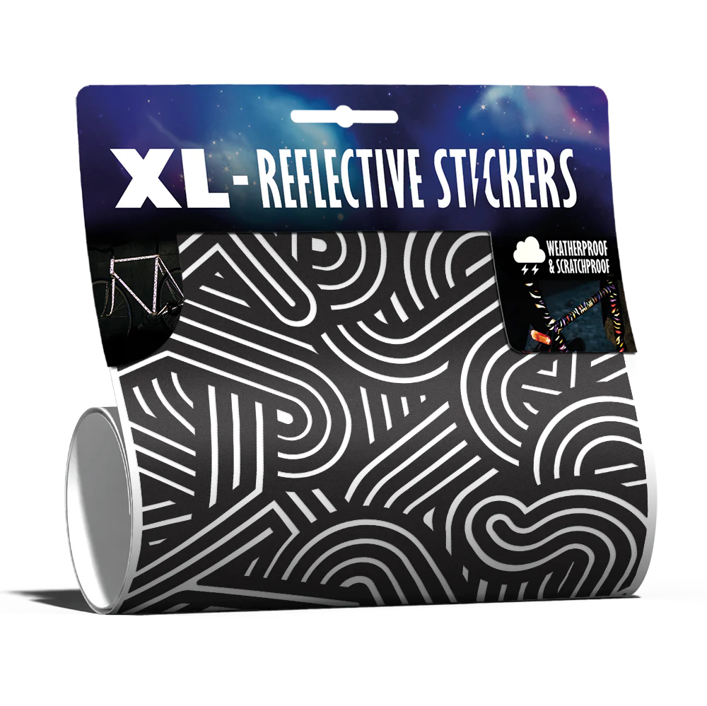REFLECTIVE BERLIN stickers XL - grote reflecterende stickers