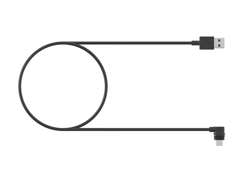 QUAD LOCK Weatherproof Right Angle Cable USB-A naar USB-C – IP66 oplaadkabel voor motor en fiets uit de verpakking