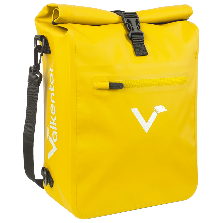 Valkental ValkOne Light 3-in-1 fietstas geel 18