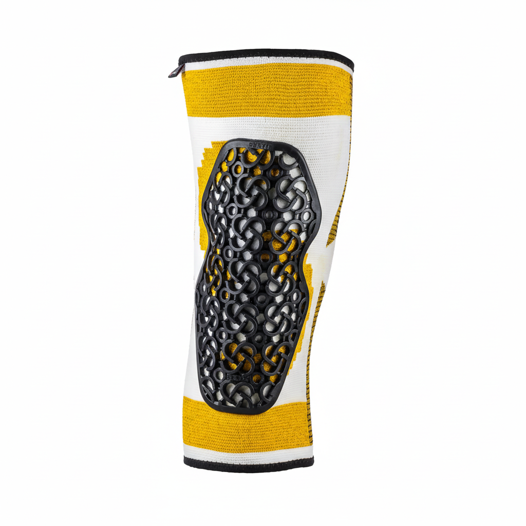 SERYT Flow kniebeschermers - white gold