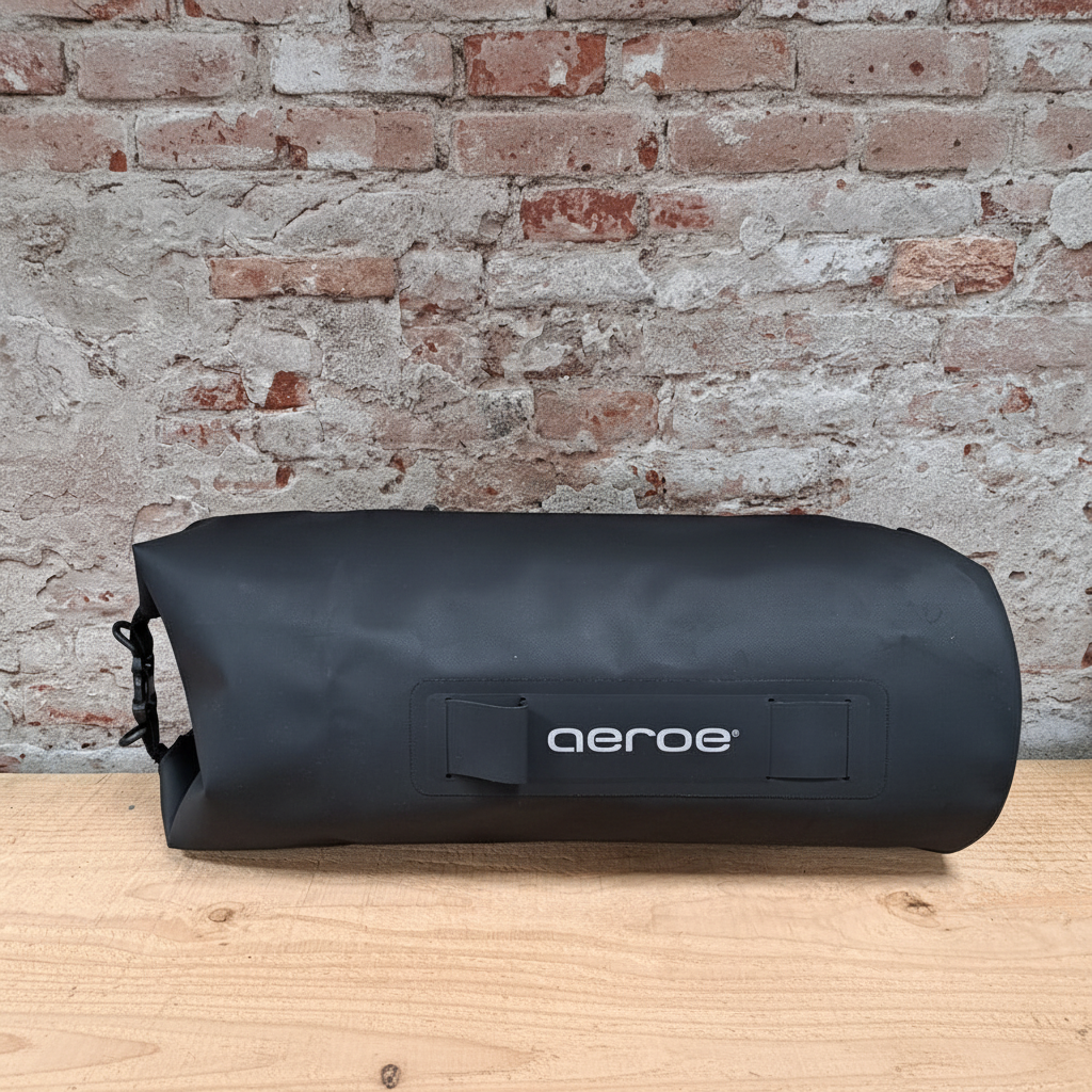 AEROE Heavy Duty Dry Bag 12L zwart waterdichte bikepacking drybag - in de winkel