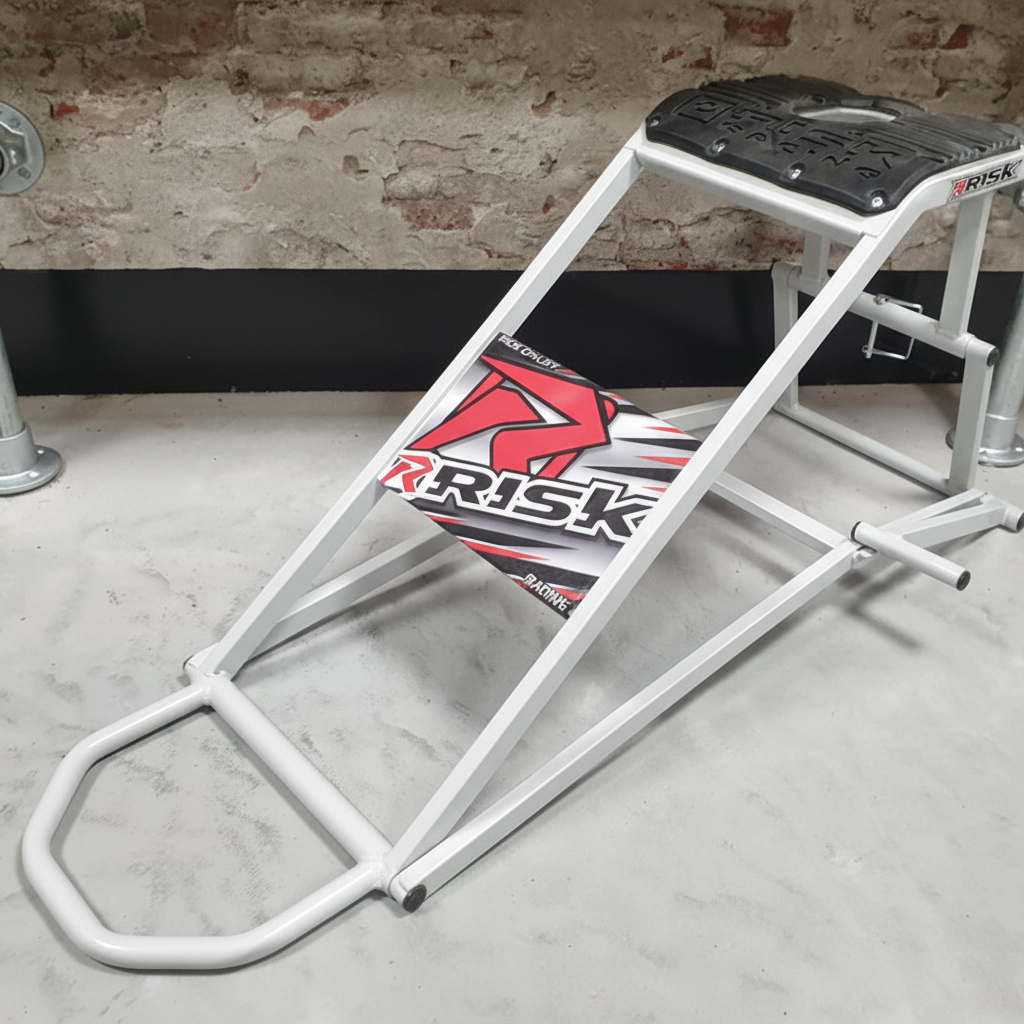 RISK RACING Ride On Lift RR1 - motorlift zonder tillen voor eenvoudig onderhoud