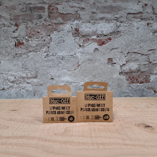 Muc-Off Replacement Presta Valve Cores verpakking - verkrijgbaar per stuk en in 10-pack voor tubeless fietsbanden
