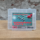 Supersonic Parts ontluchtingsadapters set in transparante opbergcase met 13 adapters voor Shimano SRAM Magura TRP Tektro hydraulische remmen