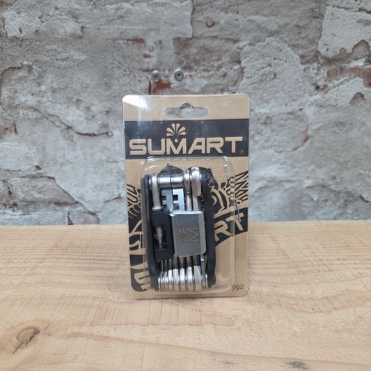 SUMART FBT-17 17-in-1 multitool – compact fietsgereedschap voor bikepacking