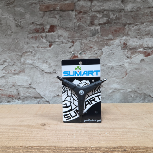 SUMART YHW-3 Y-inbussleutel 4/5/6mm – compact fietsgereedschap