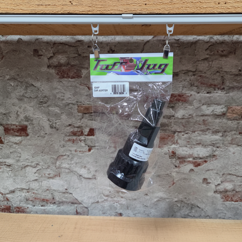 Tuff Jug Universele Adapter ADAP in verpakking – zwarte plastic adapter voor Ripper Cap 5L, 10L en 20L