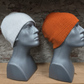 VALKENTAL REFLECTERENDE BEANIE in wit en oranje - 360 graden zichtbaarheid voor veilig outdoor gebruik
