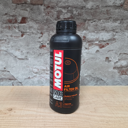 MOTUL MC Care A3 luchtfilterolie 1L - hechtende schuimfilter olie voor motor en crossmotor