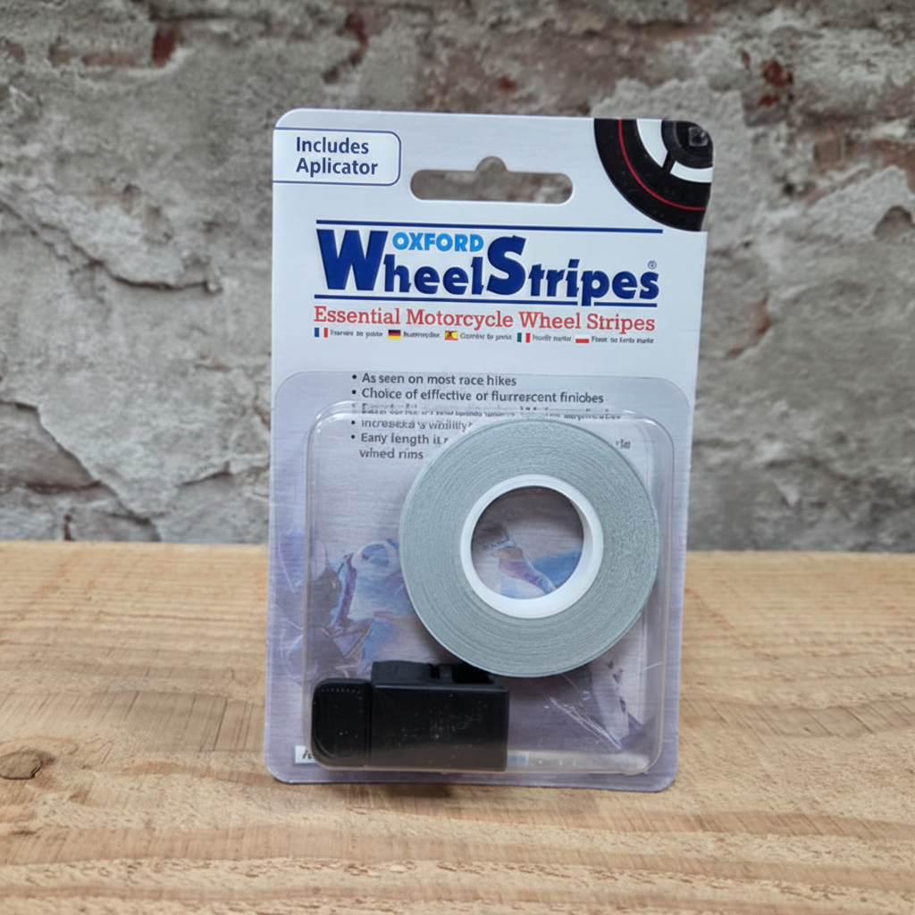 OXFORD WheelStripes wit reflecterend in blisterverpakking in de winkel