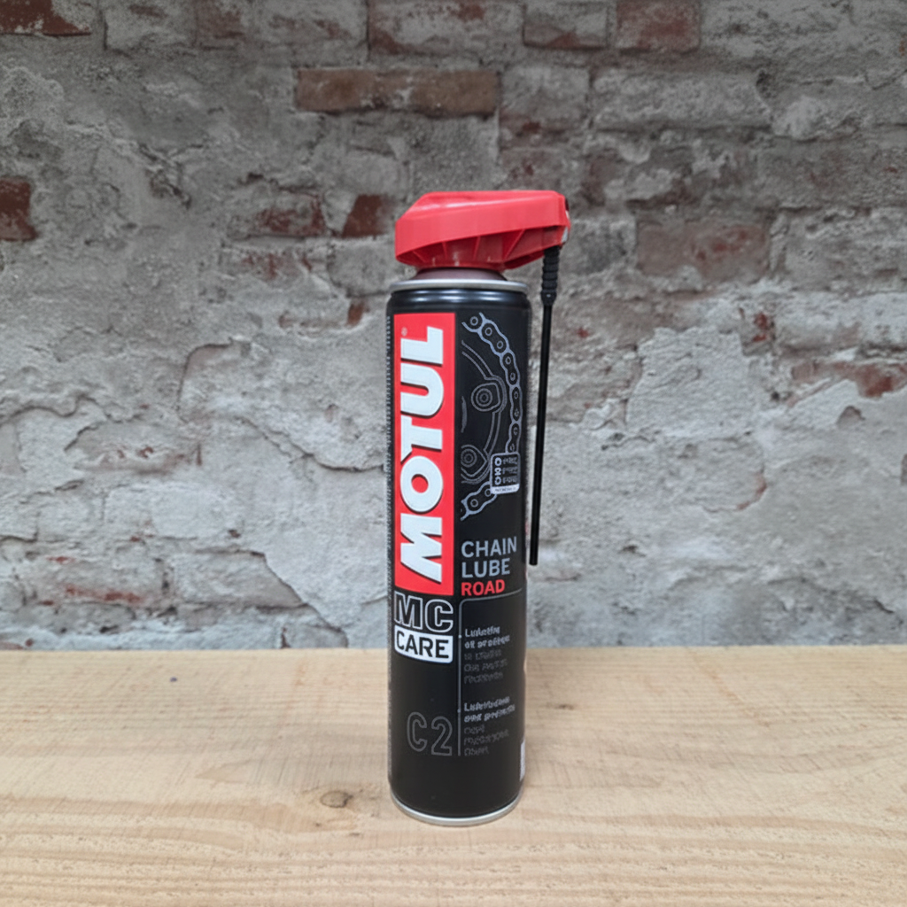 MOTUL MC Care C2 Chain Lube Road 400ml - kettingspray voor wegmotorfietsen met O-, X- en Z-ringen