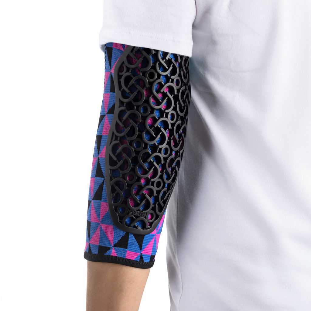 SERYT Flow Elbow - arlecchino pink blue