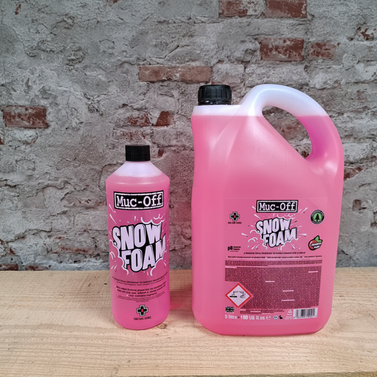 Muc-Off Snow Foam 1L en 5L - pH-neutrale schuimreiniger voorwas voor motor, fiets en auto