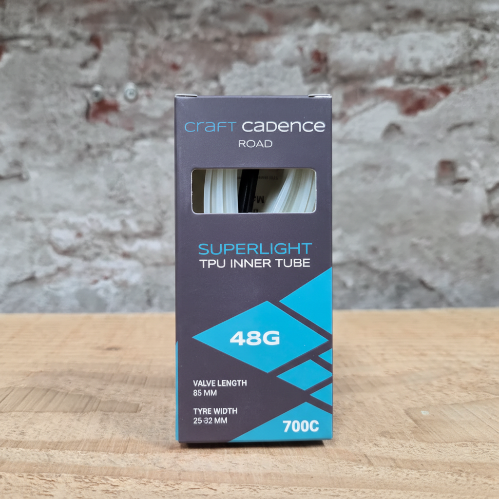Craft Cadence Superlight TPU binnenband 48g Road - 700C, 23-32mm, 85mm Presta ventiel lang