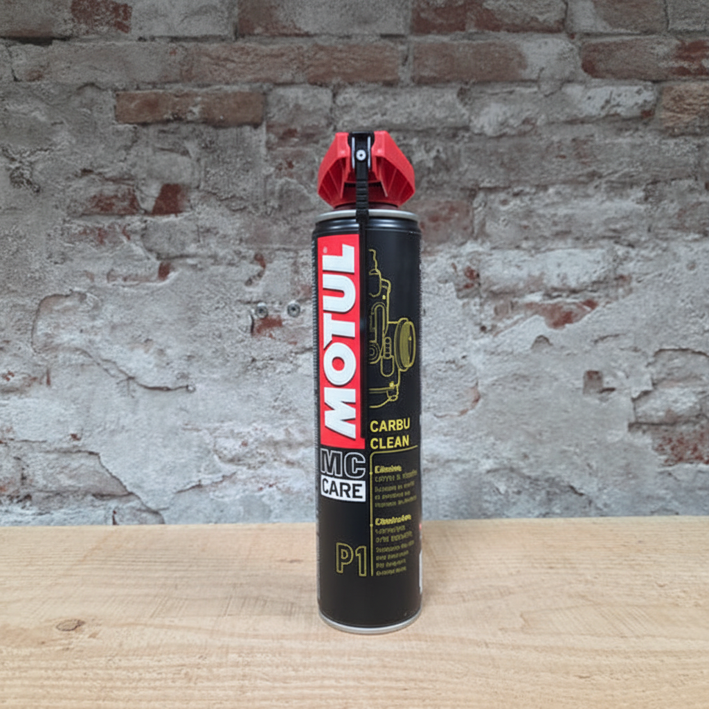 Motul MC CARE P1 Carbu Clean 400ml spuitbus – carburateurreiniger voor motor en scooter