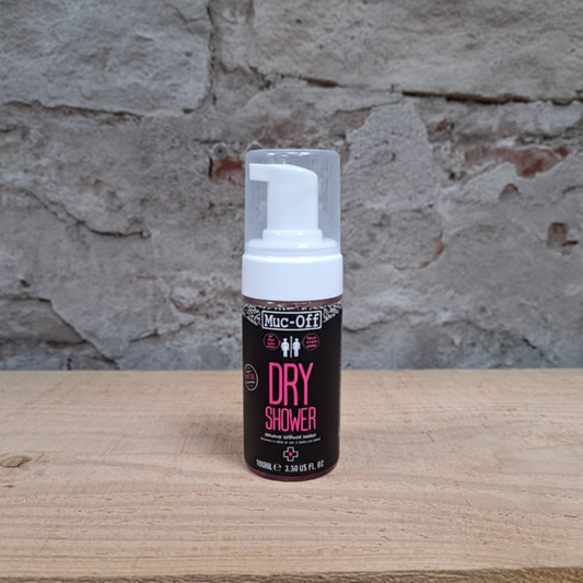Muc-Off Dry Shower 100ml pompfles in de winkel