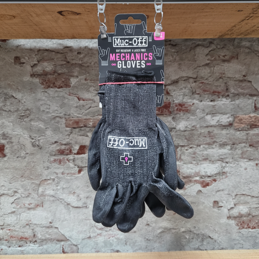 MUC-OFF Mechanics Gloves - professionele werkhandschoenen met 360 graden bescherming voor fiets en motor onderhoud