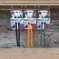 FIXPLUS strap set 30cm - verkrijgbaar in 3 kleuren (zwart, oranje, grijs) - TPU bagageband voor motor en fiets