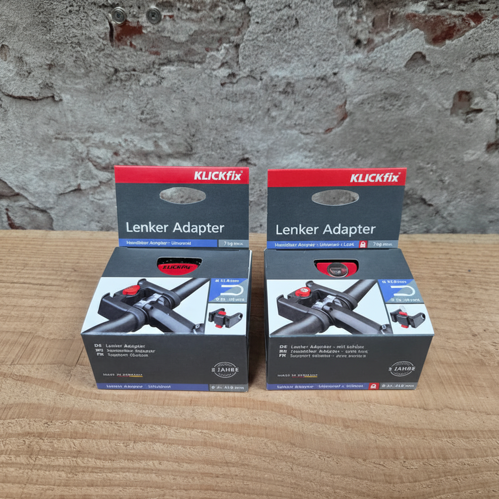 KLICKFIX CC-100 STUURADAPTER OVERSIZED MET EN ZONDER SLOT VERPAKKING