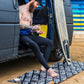 BIKE MAT VOOR OP HET STRAND