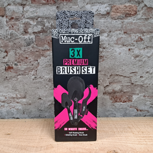 MUC-OFF PREMIUM BRUSH SET 3X IN DE SHOWROOM