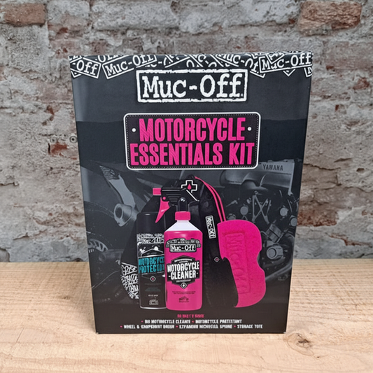 Muc-Off Motorcycle Essentials Kit IN DE SHOWROOM