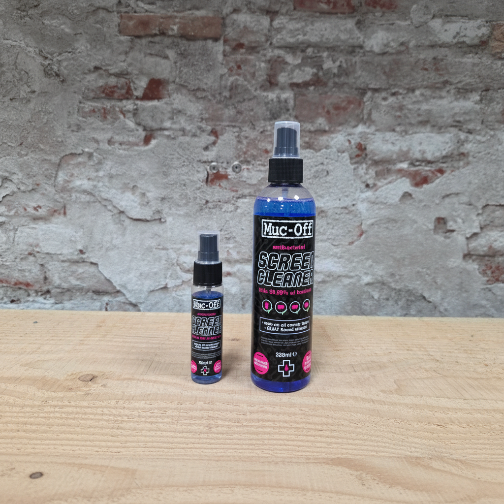 Muc-Off Screen Cleaner 32ml en 250ml - in de winkel