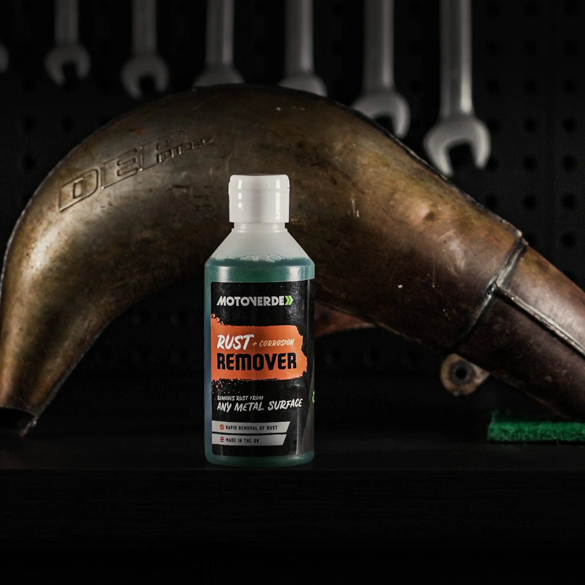 MOTOVERDE  rust and corrosion remover uitlaat voor behandeling
