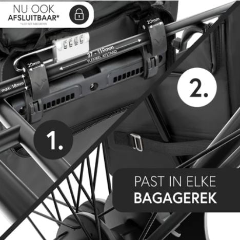 Bevestigingssysteem ValkOne fietstas bagagedrager