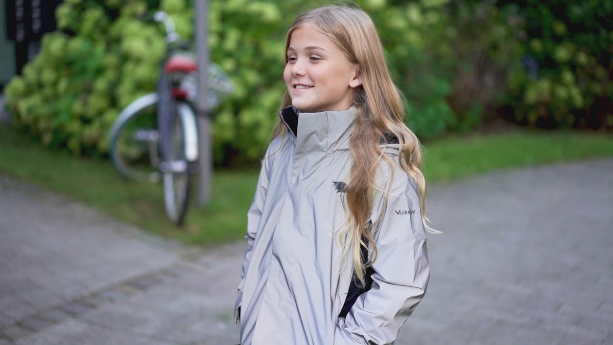 VALKENTAL 3IN1 REFLECTERENDE KINDER JACKET demo video