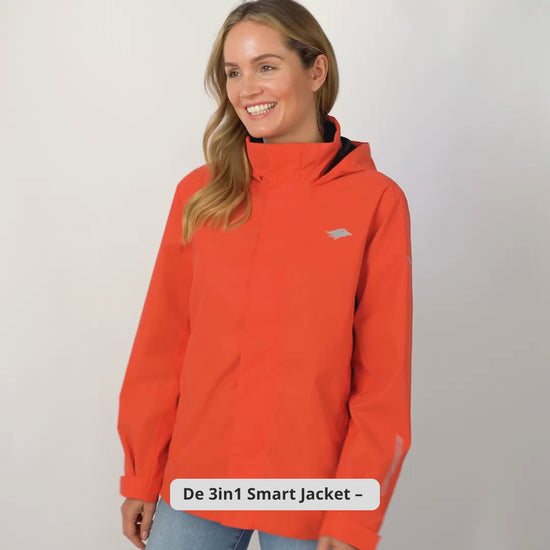 VALKENTAL 3IN1 SMART JACKET DAMES demo video