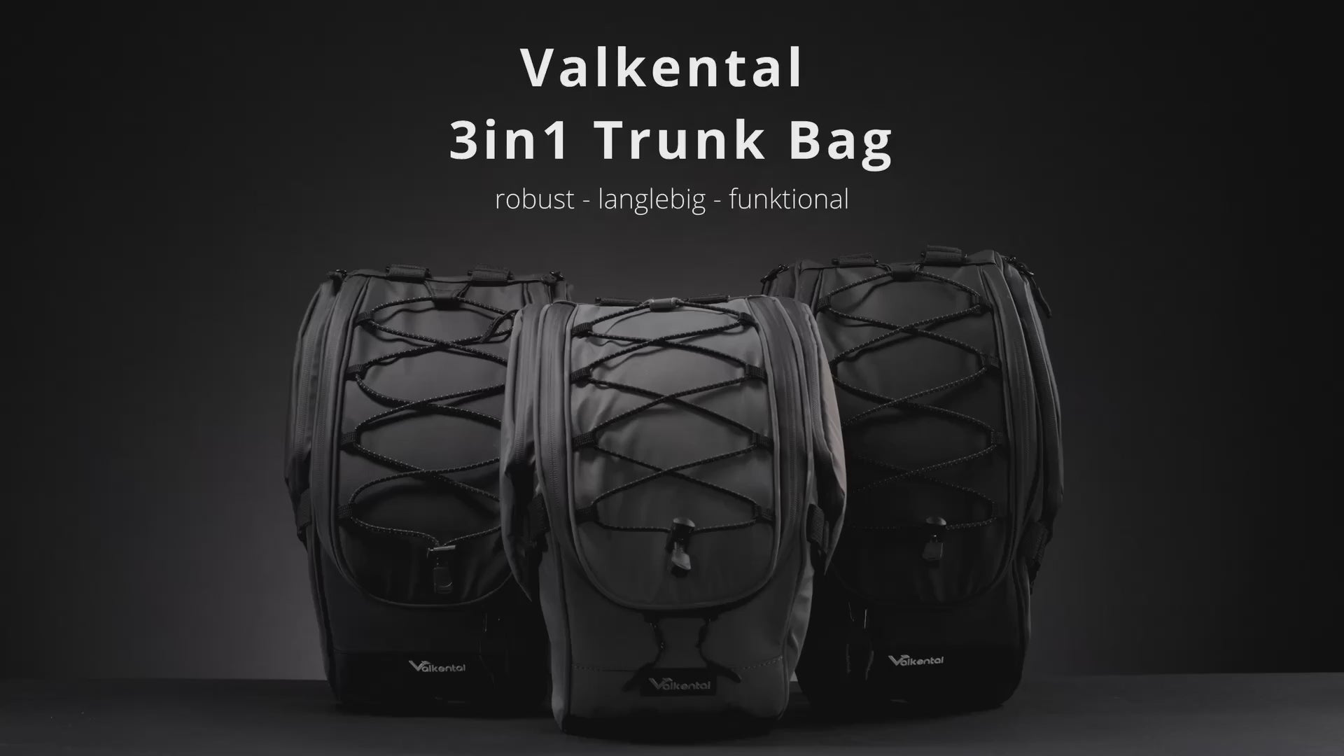 VALKENTAL Trunk Bag 14L - demo video
