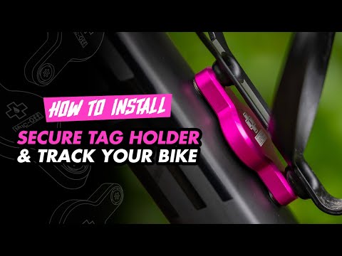 Muc-Off Secure Tag Holder - demo video