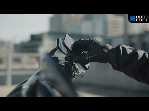 QUAD LOCK brake/clutch mount demo video